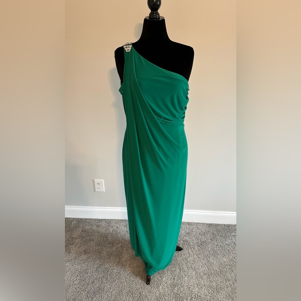 Ralph Lauren column jersey knit gown